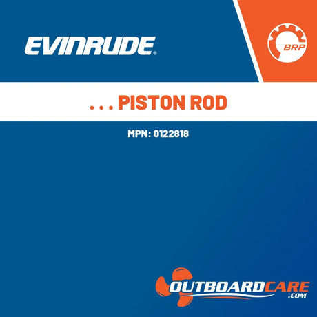 0122818 . . . piston rod Evinrude