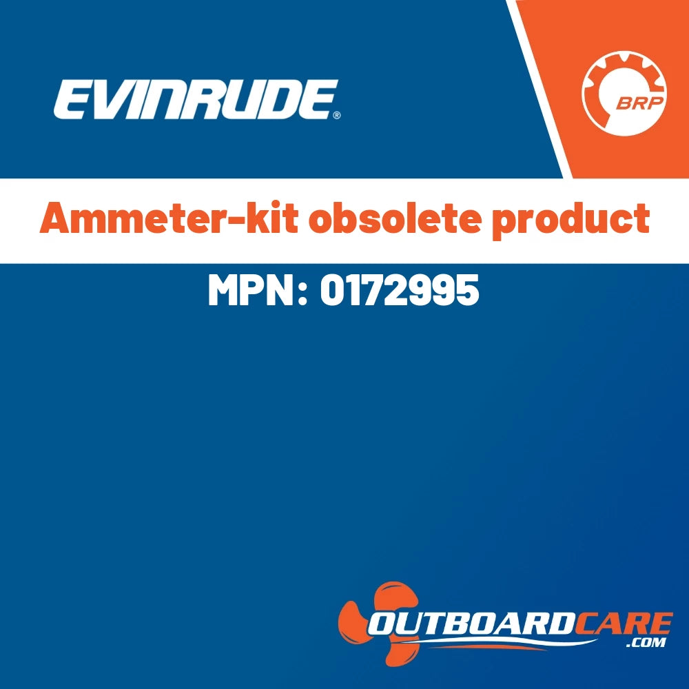 Evinrude - Ammeter-kit obsolete product - 0172995