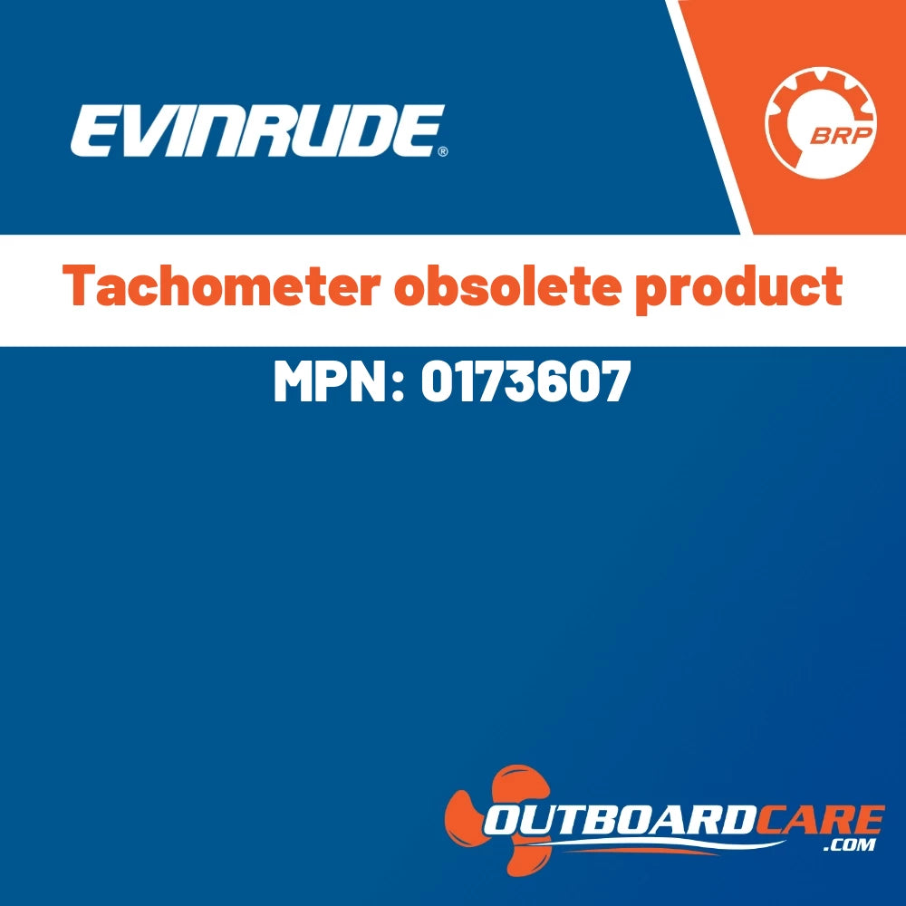 Evinrude - Tachometer obsolete product - 0173607