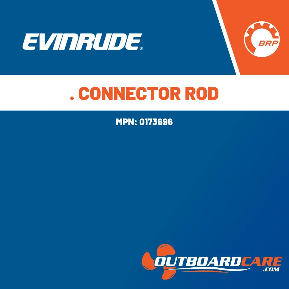 0173696 . connector rod Evinrude