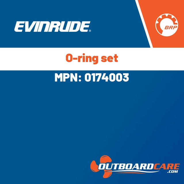 Evinrude - O-ring set - 0174003