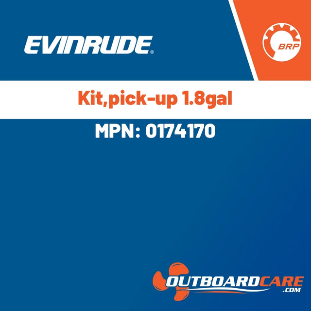 Evinrude - Kit,pick-up 1.8gal - 0174170