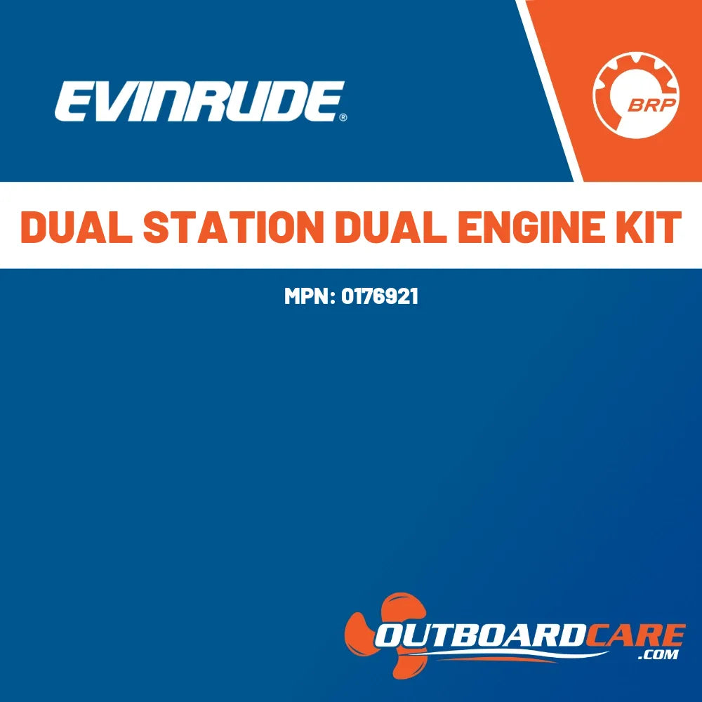 0176921 Dual station dual engine kit Evinrude