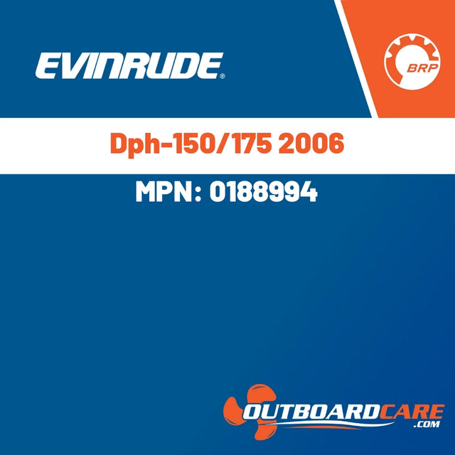 Evinrude - Dph-150/175 2006 - 0188994