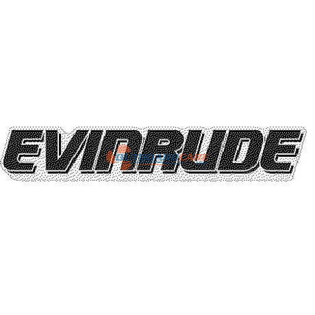 0215667 DECAL,EVINRUDE | Included with Engine Cover Assy. Evinrude Johnson