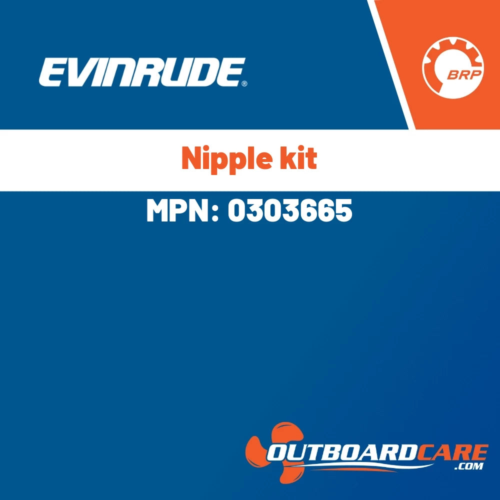 Evinrude - Nipple kit - 0303665