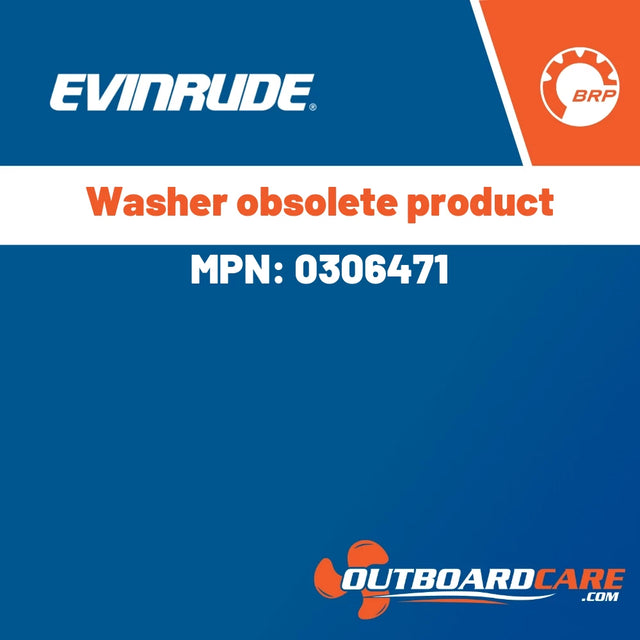 Evinrude - Washer obsolete product - 0306471