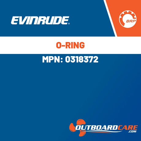 Evinrude, O-RING, 0318372