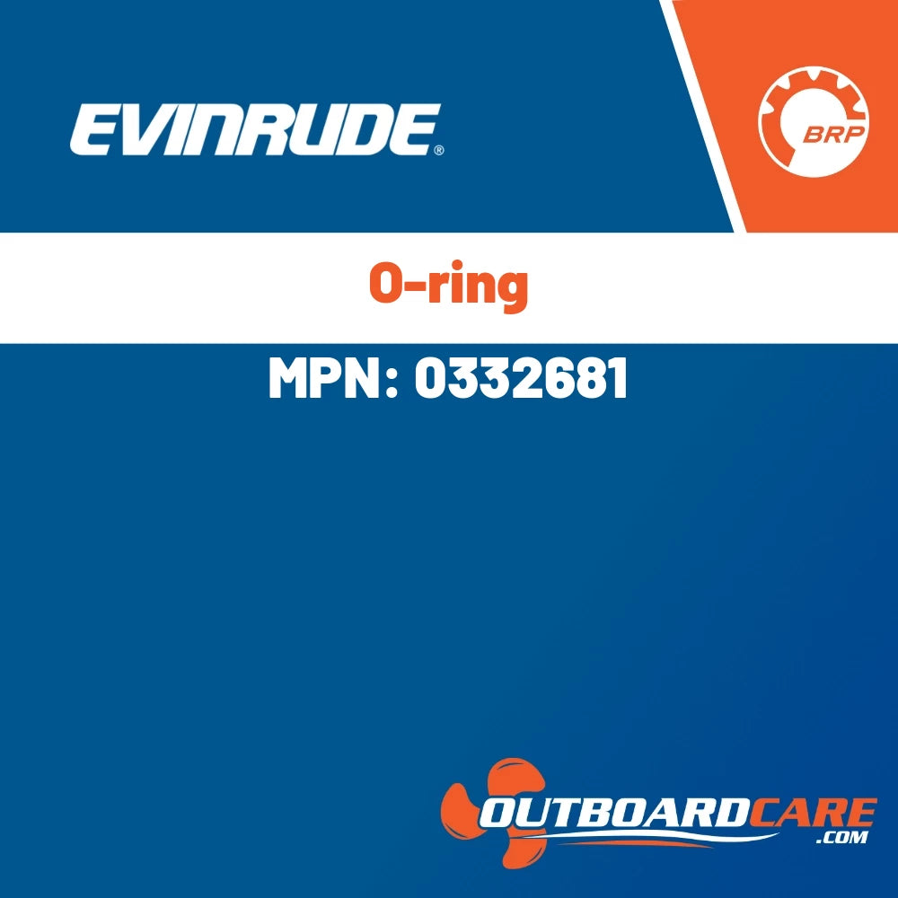 Evinrude - O-ring - 0332681