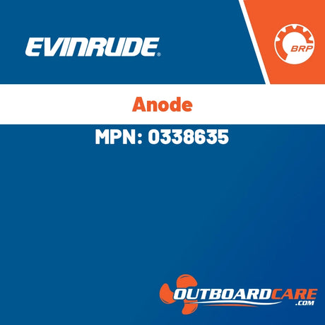 Evinrude - Anode - 0338635