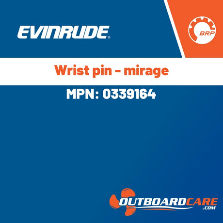 Evinrude - Wrist pin - mirage - 0339164