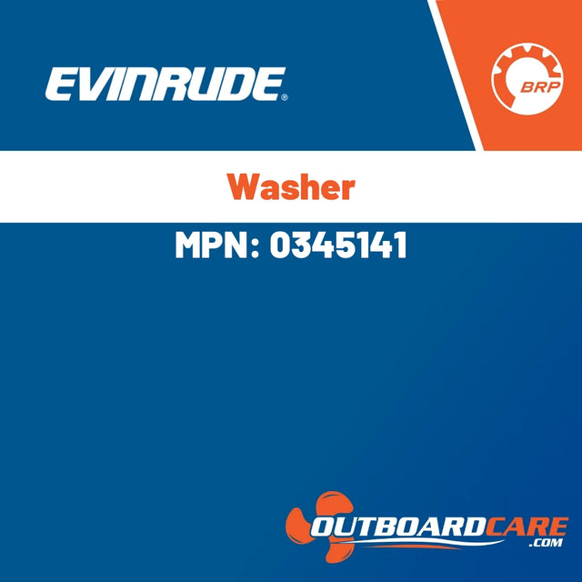 Evinrude - Washer - 0345141