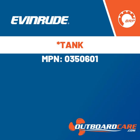 Evinrude, *TANK, 0350601