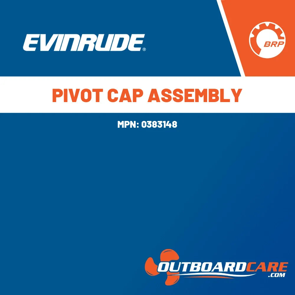 0383148 Pivot cap assembly Evinrude