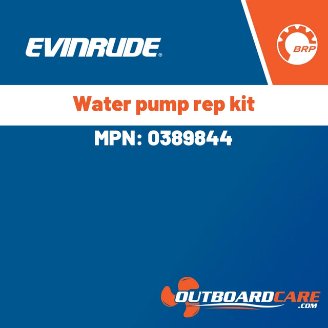 Evinrude - Water pump rep kit - 0389844