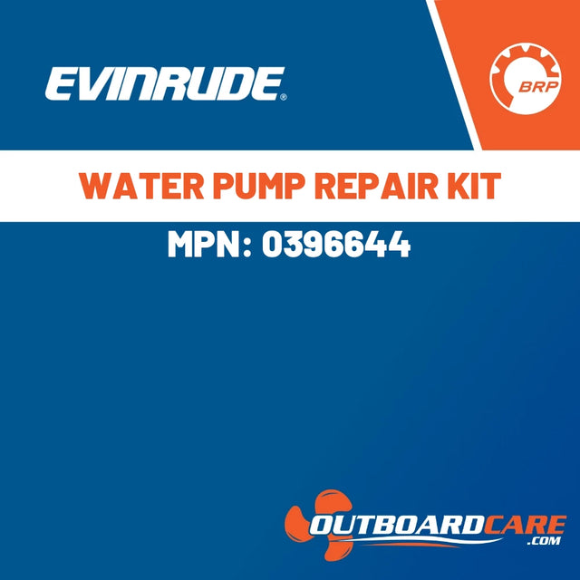 Evinrude, WATER PUMP REPAIR KIT, 0396644