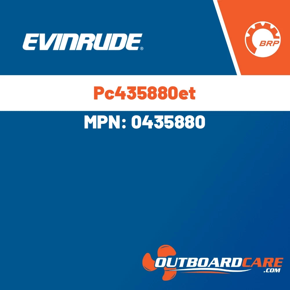 Evinrude - Pc435880et - 0435880