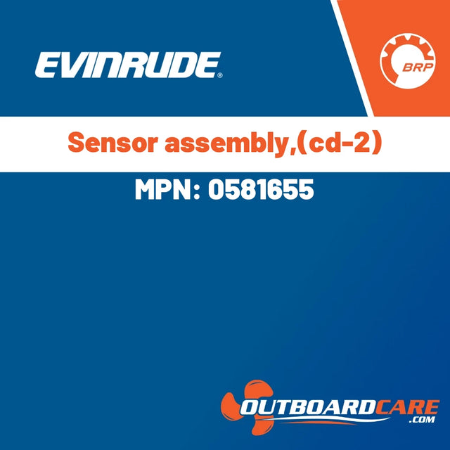 Evinrude - Sensor assembly,(cd-2) - 0581655