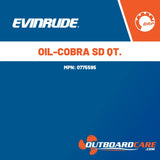 0775595 Oil-cobra sd qt. Evinrude