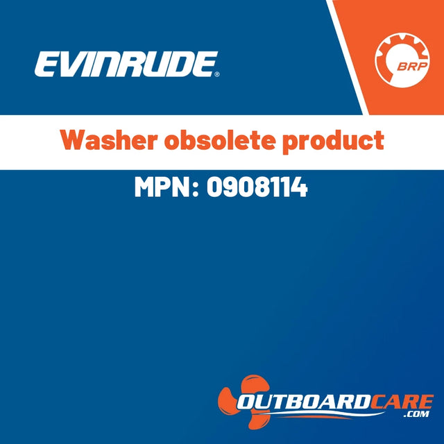 Evinrude - Washer obsolete product - 0908114