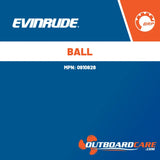 0910828 Ball Evinrude