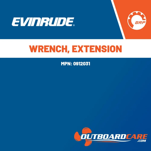 0912031 Wrench, extension Evinrude