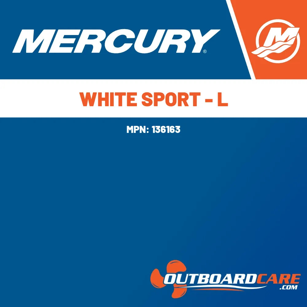 136163 White sport - l Mercury