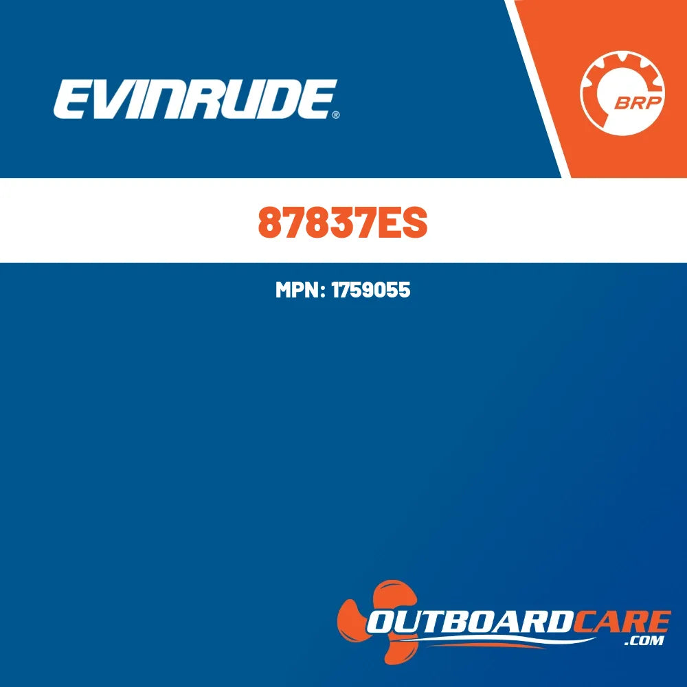 1759055 87837es Evinrude