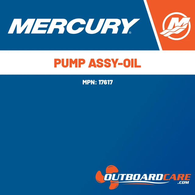 17617 Pump assy-oil Mercury