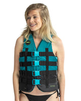 4 Buckle Life Vest Teal