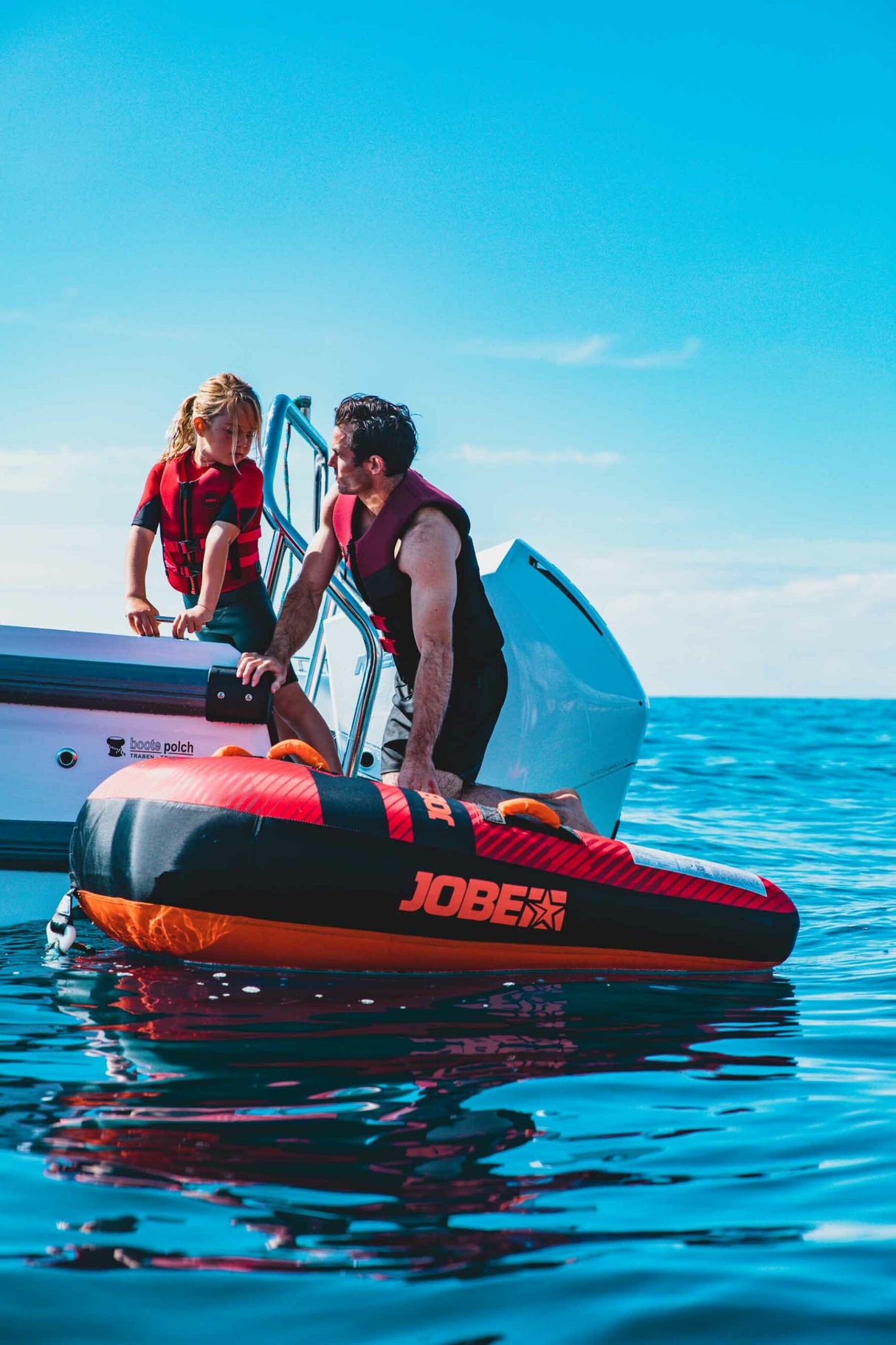 Neoprene Life Vest Men Burgundy Red