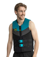 Neoprene Life Vest Men Real Teal