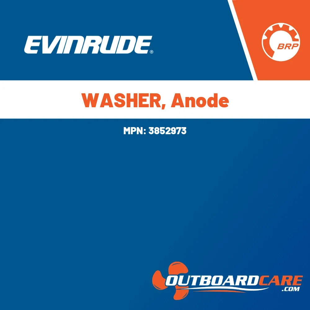 3852973 Washer, anode Evinrude