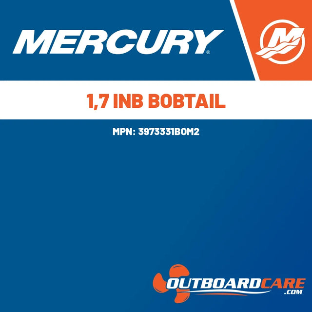 3973331BOM2 1,7 inb bobtail Mercury