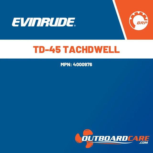 4000976 Td-45 tachdwell Evinrude