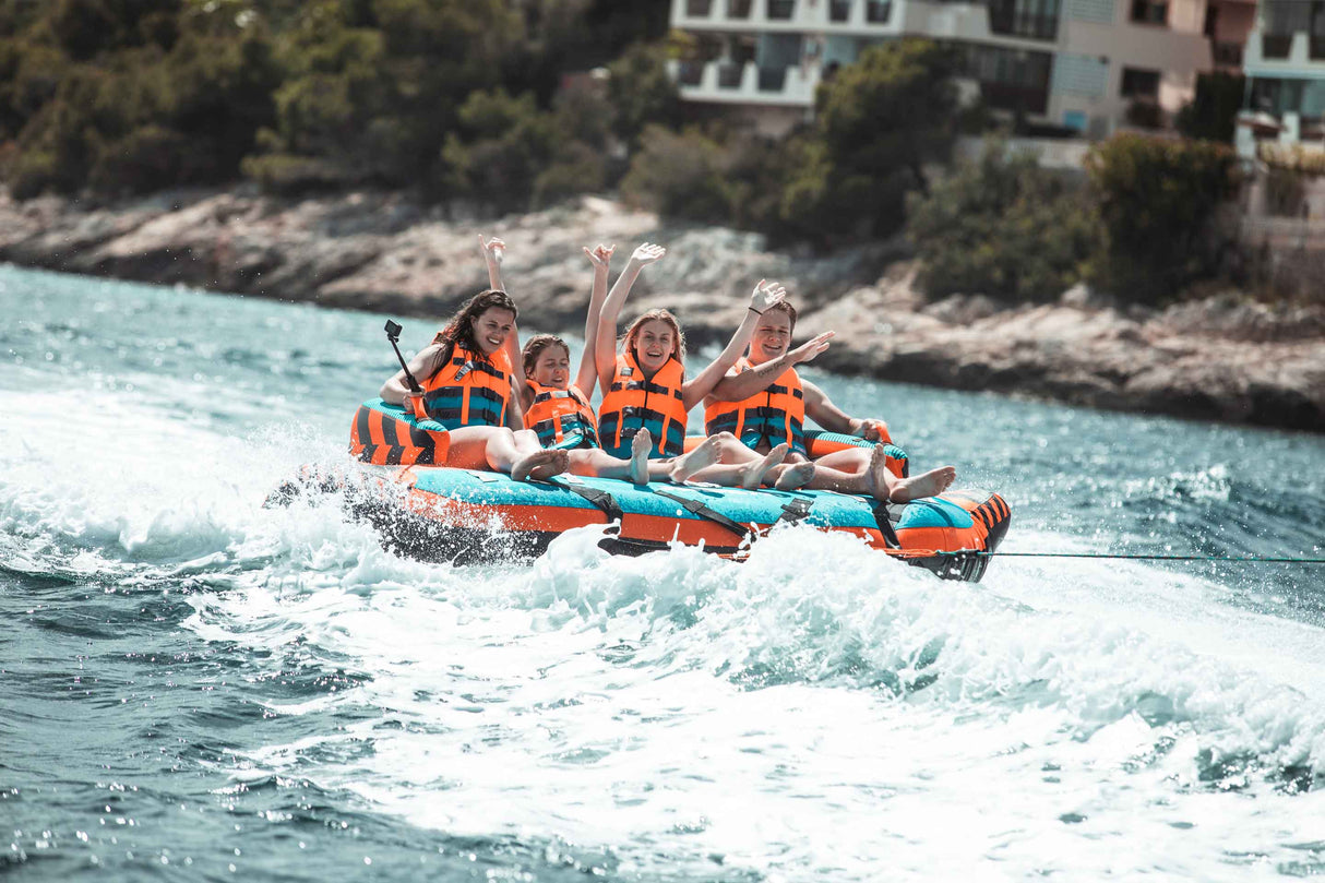 Rental Life Vest Orange Blue