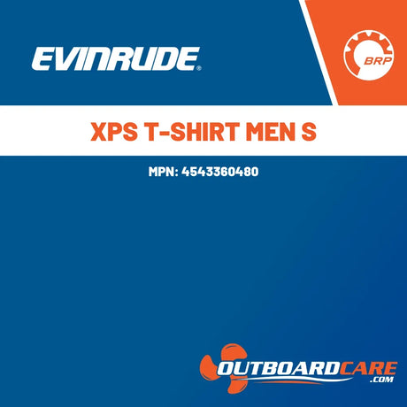4543360480 Xps t-shirt men s Evinrude