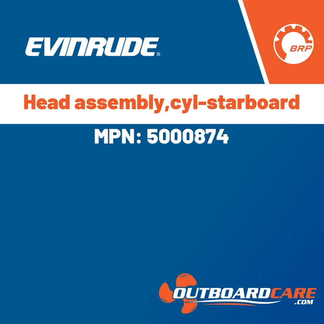 Evinrude - Head assembly,cyl-starboard - 5000874