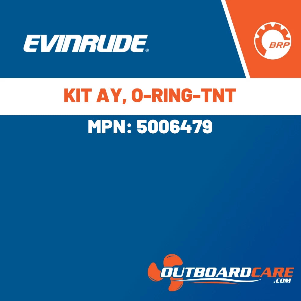 Evinrude, KIT AY, O-RING-TNT, 5006479