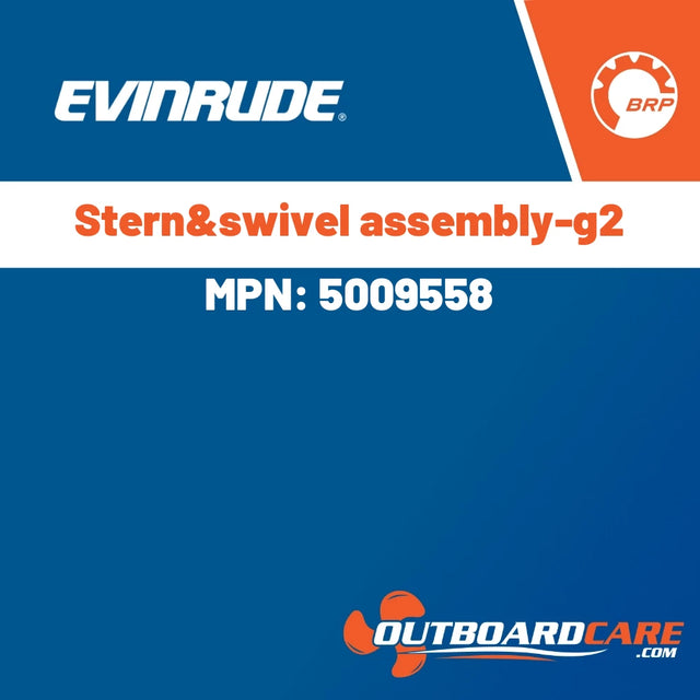 Evinrude - Stern&swivel assembly-g2 - 5009558