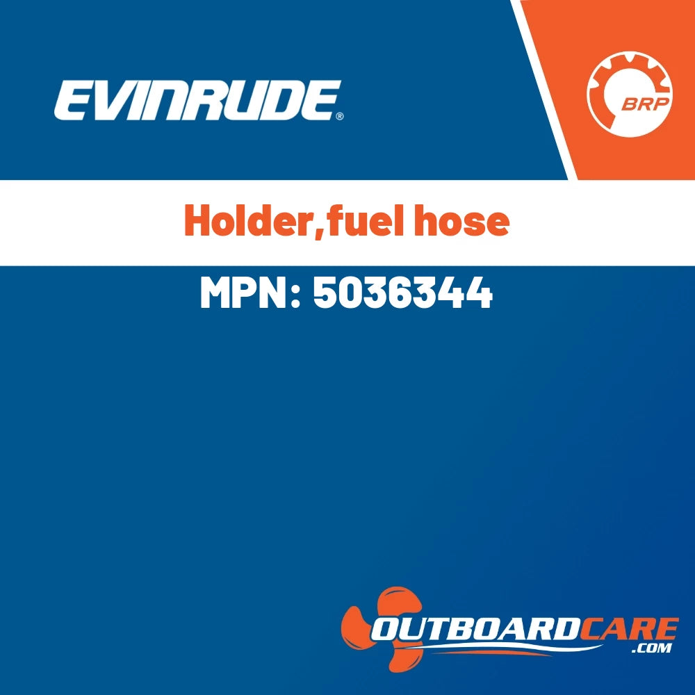 Evinrude - Holder,fuel hose - 5036344