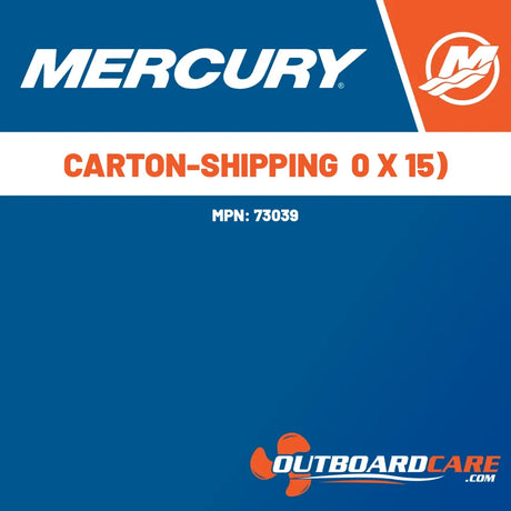 73039 Carton-shipping  0 x 15) Mercury