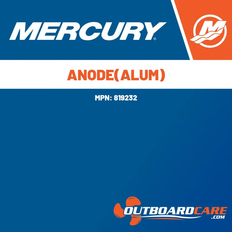 819232 Anode(alum) Mercury