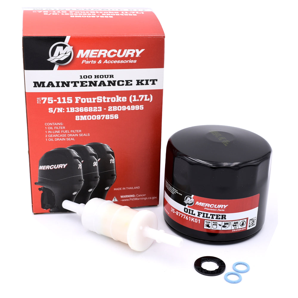 Onderhoudskit 75-115PK (1.7l) 100 uur Mercury