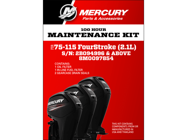 Mercury Maintenance Kit 100 Hours