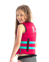 Neoprene Life Vest Kids Hot Pink