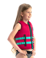 Neoprene Life Vest Kids Hot Pink