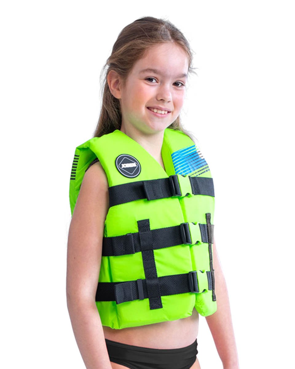 Nylon Life Vest Kids Lime Green – OutboardCare.com