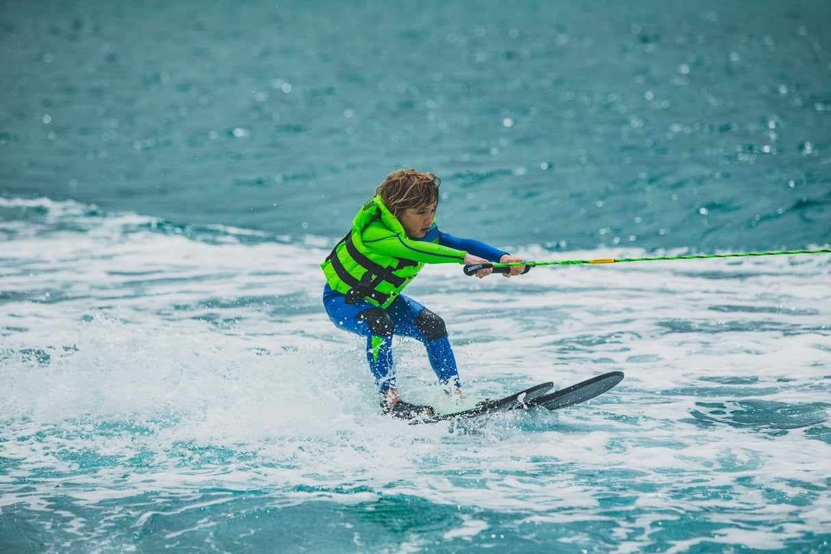 Nylon Life Vest Kids Lime Green