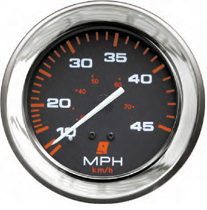 Quicksilver speedometer 10-45